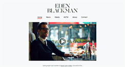 Desktop Screenshot of edenblackman.com