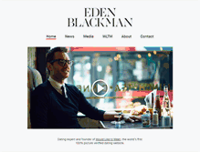 Tablet Screenshot of edenblackman.com